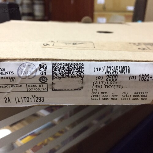 UC3845A SOP8封装 全新原装UC3845AD8TR 进口芯片 深圳现货