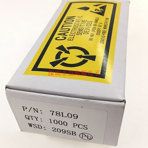 WS78L09 9V TO-92 三端稳压 直插三极管 78L09  WS 9V 全新大芯片