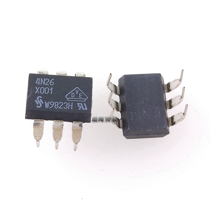 全新 4N26 原装进口 代替QTC4N26 直插 六脚 DIP-6 光电耦合器