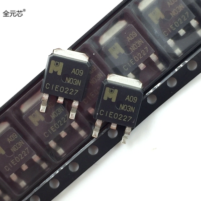 A09N03N 液晶电源管理常用MOS管A09N03 场效应管 N沟道 TO252贴片