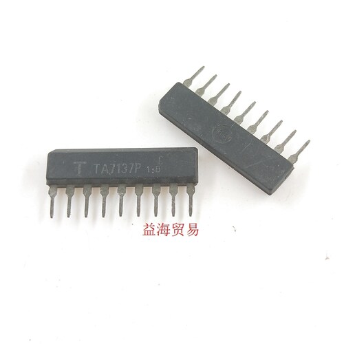 TA7137P 全新质量老库存老年份原字脚实图 放大器 单列直插IC芯片
