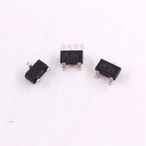 M3H三极管  丝印 全新原装进口 SOT23 贴片 MA721WA