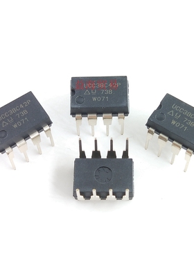UCC38C42P转换器 离线开关IC全新原装进口 UCC38C42直插DIP-8芯片