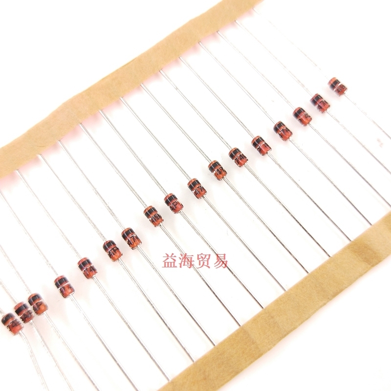 1N4749AP 二极管 稳压二极管 1W 24V 玻封 1N4749A 直插 IN4749A