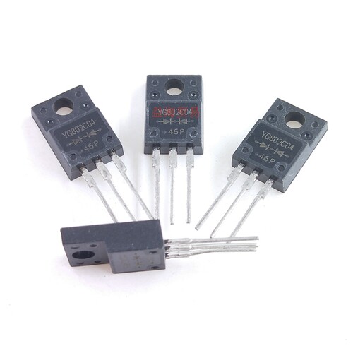 YG802C04 肖特基整流二极管 40V10A 直插 YG802C04R 全新YG805C04
