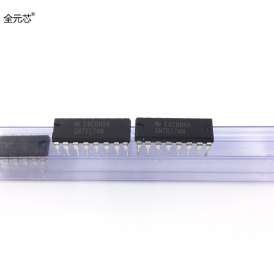 SN75174N 芯片 直插十六脚 SN75174 DIP-16 RS-422/RS-485 接口IC