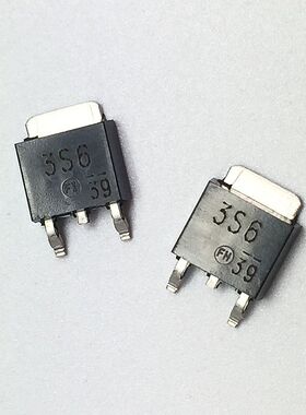 3S6 汽车电脑板常用贴片三极管DE3S6M 芯片 TO252 挖机电脑版