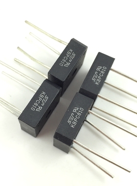 KBPC810 整流器 桥堆 整流桥 方桥 8A 1000V DIP4直插针脚