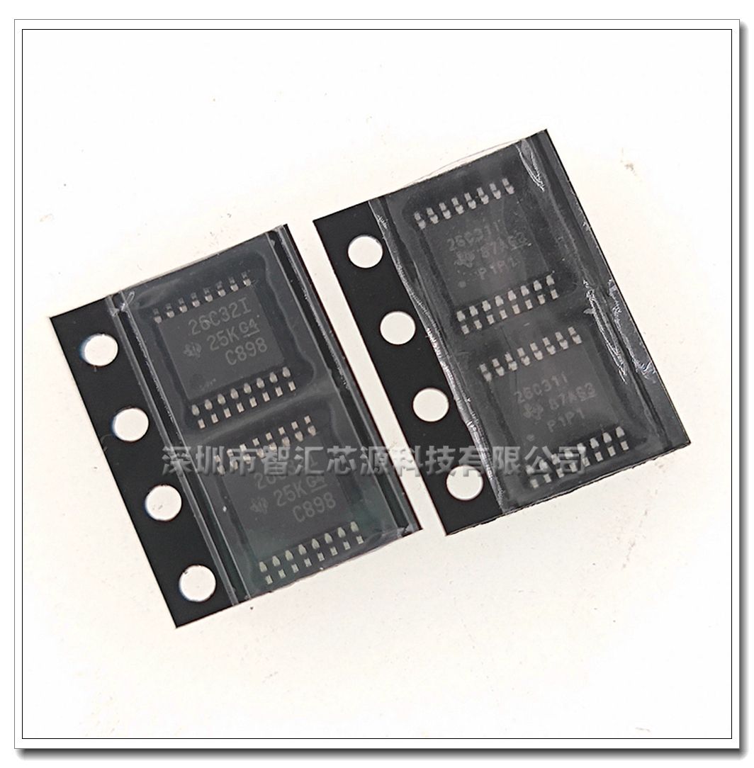 AM26C31IPW 收发器芯片 AM26C32IPW原装进口 26C32I TSSOP16 全新