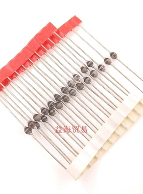 BY203-16S 快恢复 二极管 1A 1600V 椭圆形 SOD57封装 直插实图