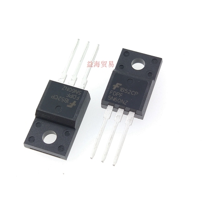 全新原装进口 FDPF5N60NZ 场效应MOS管 5A600V 液晶电源直插5N60