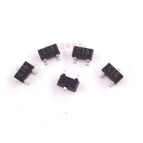 C16贴片三极管 2SA811A-T1B 丝印C17 封装SOT-23 全新原装2SA811A