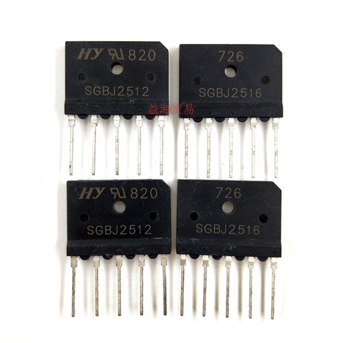 SGBJ2512高压三相整流桥 SGBJ2516 25A1200V/1600/1000V SGBJ2510