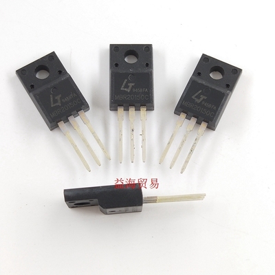 MBR20150C 肖特基二极管 塑封 TO220F 全新原装 MBRF20150CT 150V