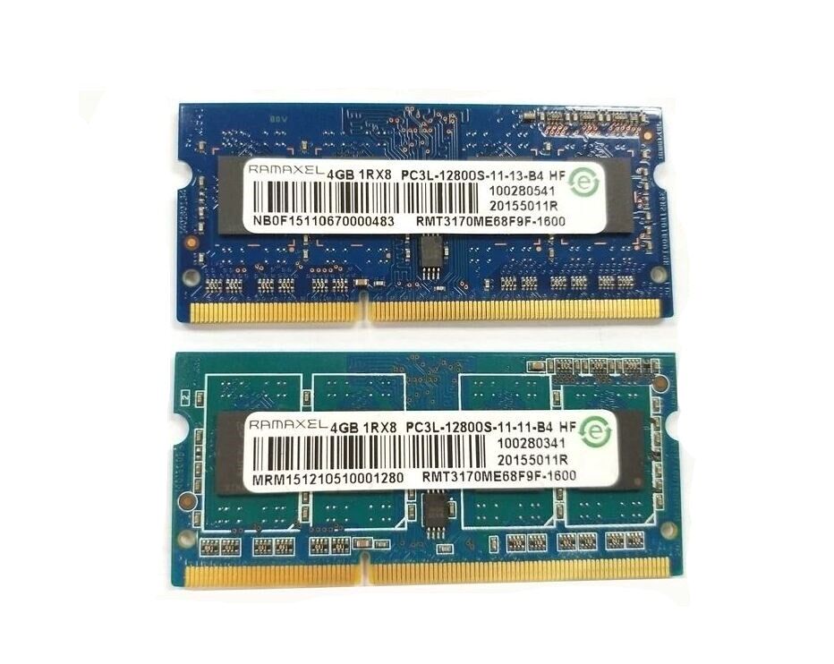 联想 Ramaxel 记忆科技 4G DDR3/L 1600 三代笔记本内存条全兼容