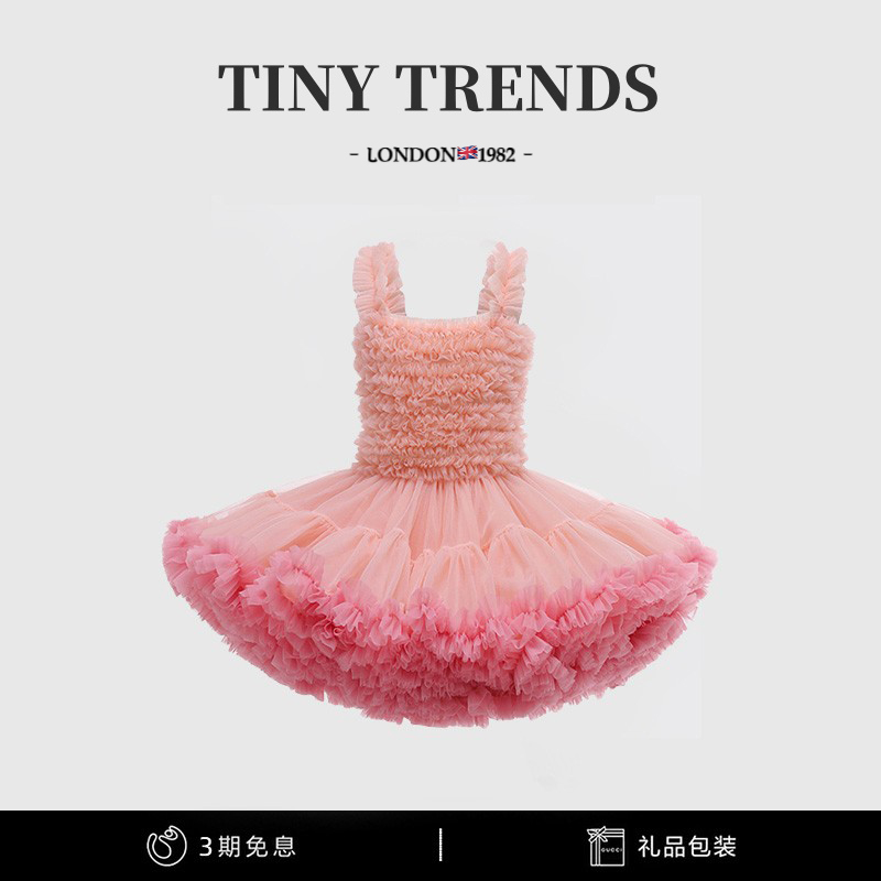 女童tutu裙夏季蓬蓬礼服裙公主裙