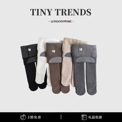 女童连裤袜秋冬季加绒加厚打底袜