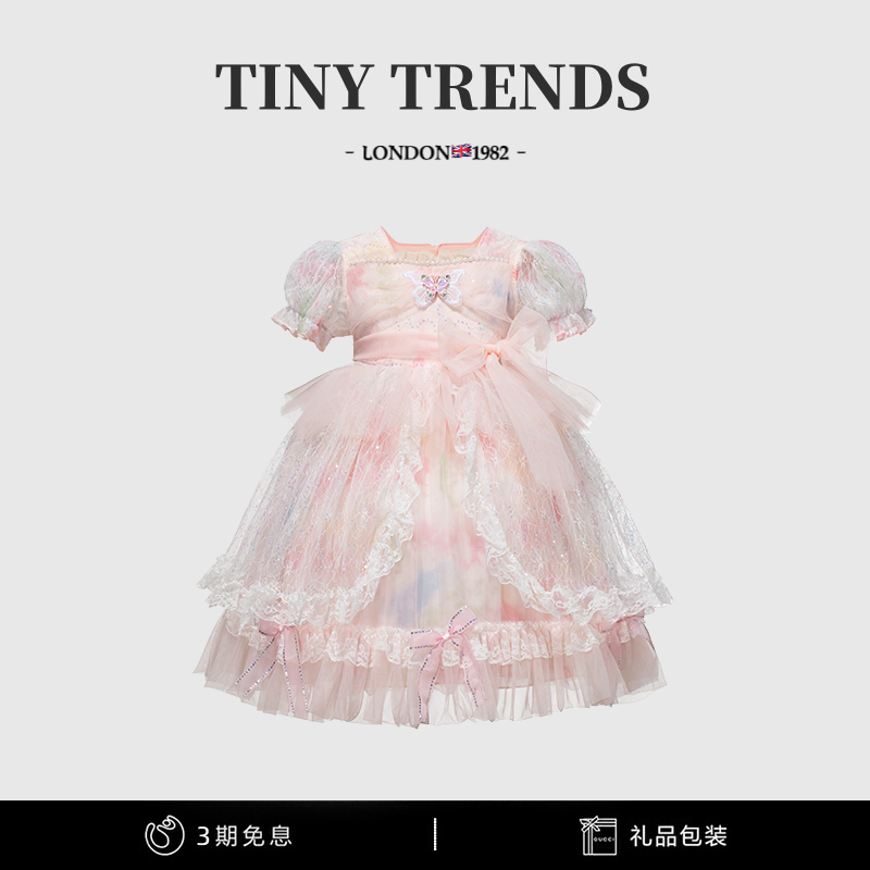 女童洛丽塔公主裙蓬蓬礼服连衣裙