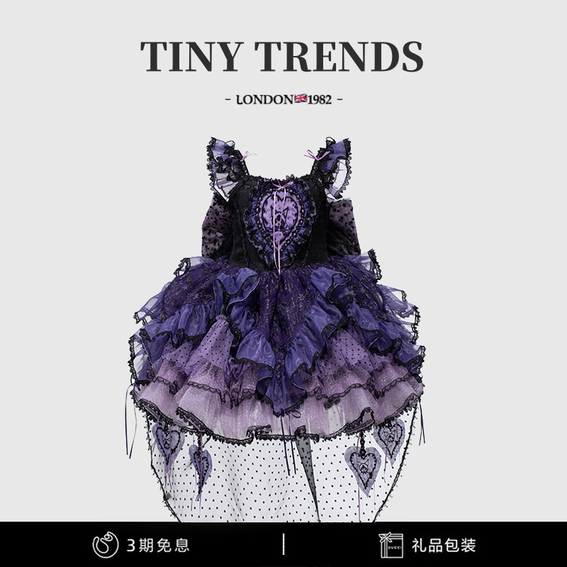 女童库洛米蓬蓬连衣裙生日礼服裙