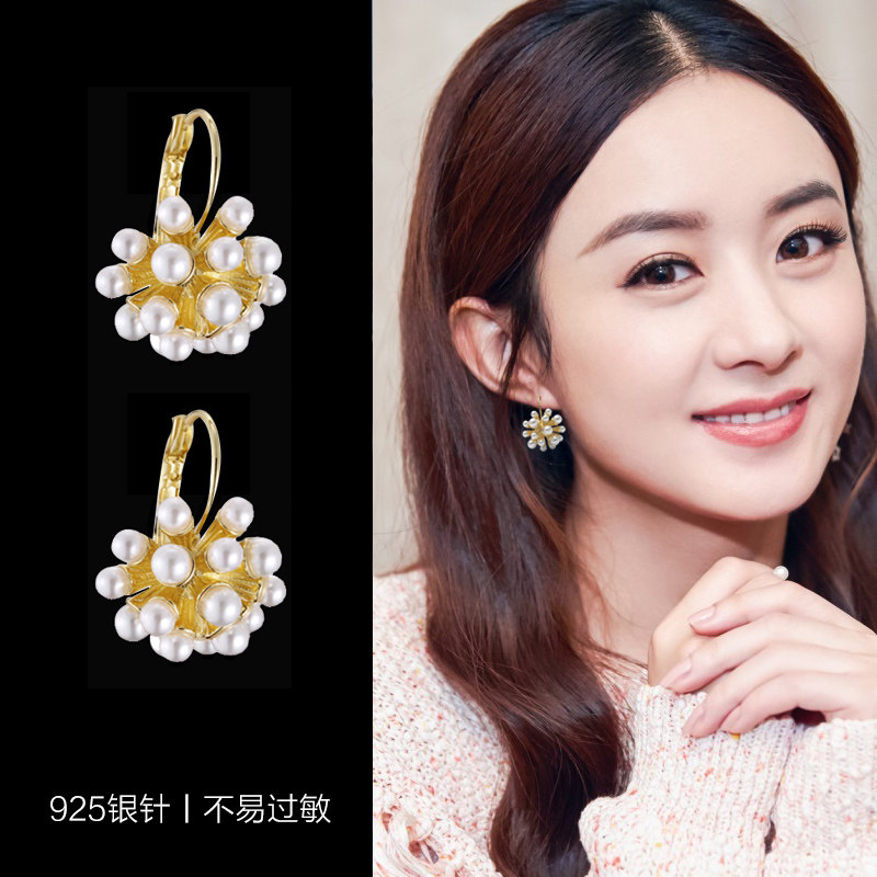 珍珠耳环女复古2019新款潮气质网红巴洛克纯银高级感耳钉耳饰潮在类目 饰品/流行首饰/时尚饰品新, 耳饰, 耳环中 - 来自Buy2taobao.com提供专业的淘宝代购服务