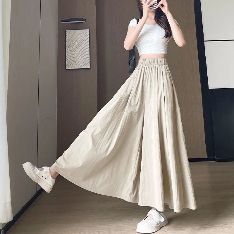 梨形显瘦大码九分休闲裤