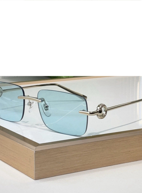 金属方形遮阳太阳眼镜男女款时尚