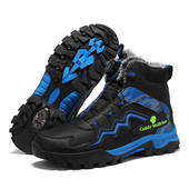 男垂钓装 海钓冰钓越野登山徒步鞋 备 雪地靴户外加绒保暖钓鱼鞋 冬季