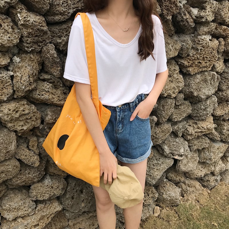 Real price Short Sleeve White T-Shirt New Korean loose student girl's top in spring