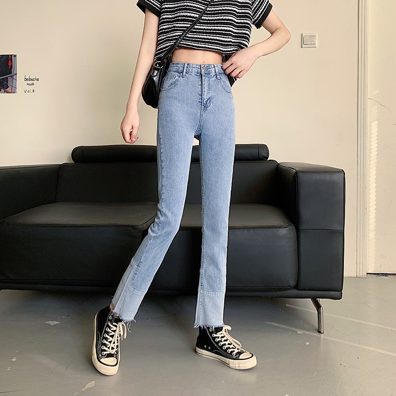 New light color jeans in spring