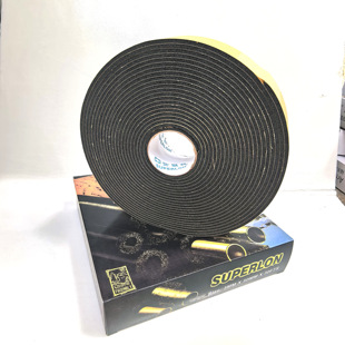 世霸龙橡塑保温胶带3mm*50mm*30FTS止水条密封胶带管道保温专用