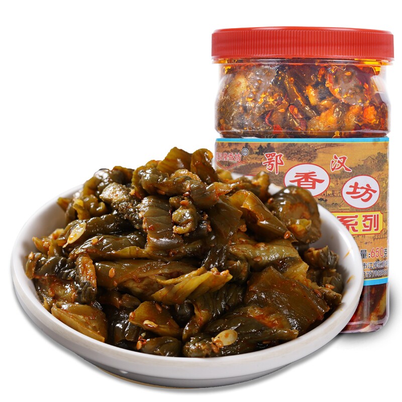 隆香坊麻辣黄瓜500g腌制泡菜清脆黄瓜农家自制酱菜咸菜开胃下饭菜