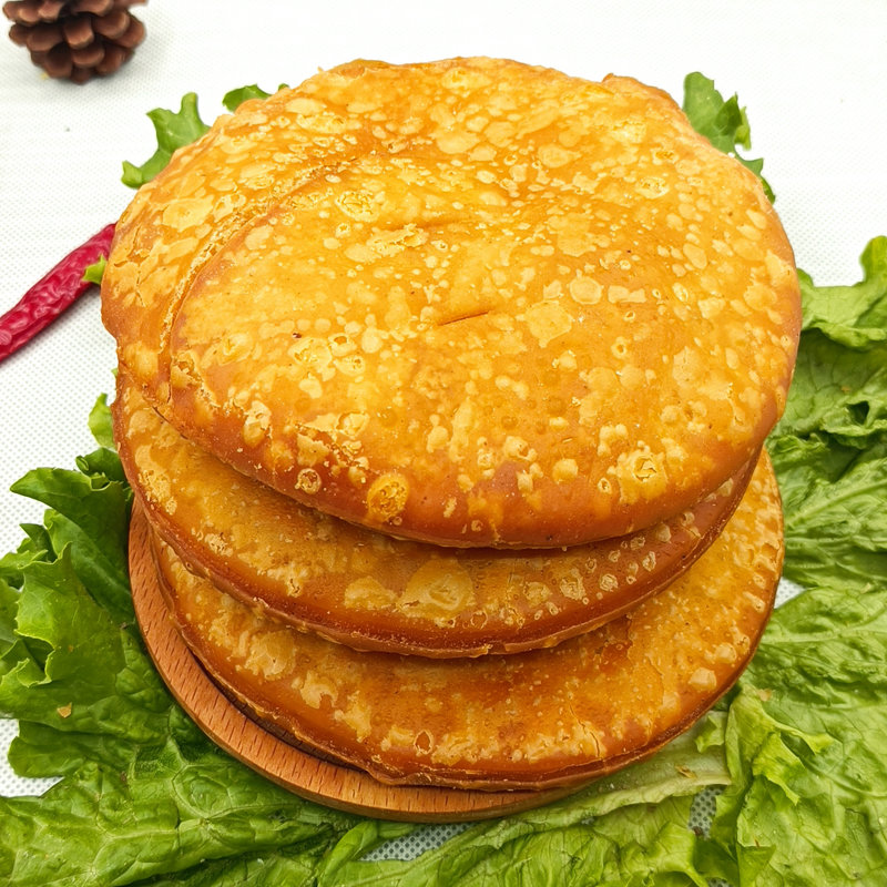 甘肃特产油香饼平凉地方特色手工小吃油饼传统零食烧饼糕点包邮