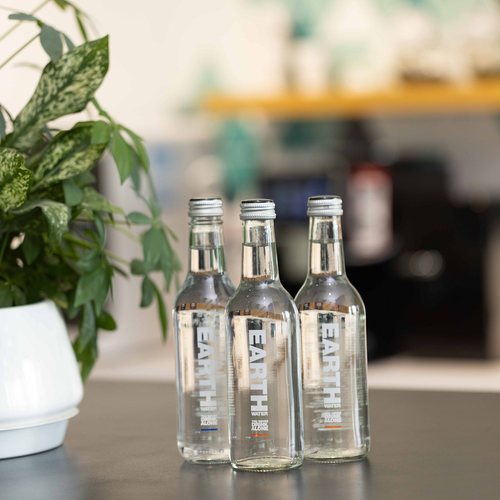 【临期】EARTH WATER洱思饮用天然矿泉水玻璃瓶进口含气330ml