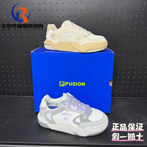 FILA斐乐潮牌GRIND跃板鞋舒适百搭运动休闲女鞋T12W442309FBL/FTS