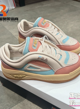 FILA斐乐MIX2舞动复古运动休闲运动板鞋蓝粉色F12W412201FSC