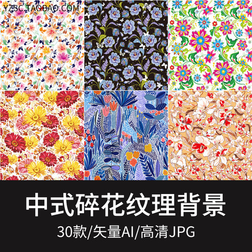 碎花背景图价格 碎花背景图图片 星期三