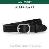 百搭简约真皮牛皮腰带女士时尚 带2022新款 装 牛仔裤 饰西裤 皮带女款