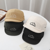 日系小众ins工装 短檐棒球帽子女春夏天百搭软顶短帽檐鸭舌帽潮男