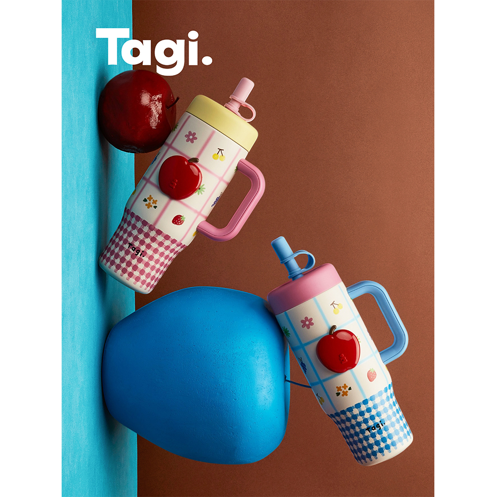 Tagi.水杯便携大容量保温吨吨杯