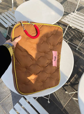 Tagi.海绵电话电脑包sponge laptop bag充棉柔软收纳笔记本内胆