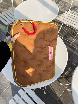 Tagi.海绵电话电脑包sponge laptop bag充棉柔软收纳笔记本内胆