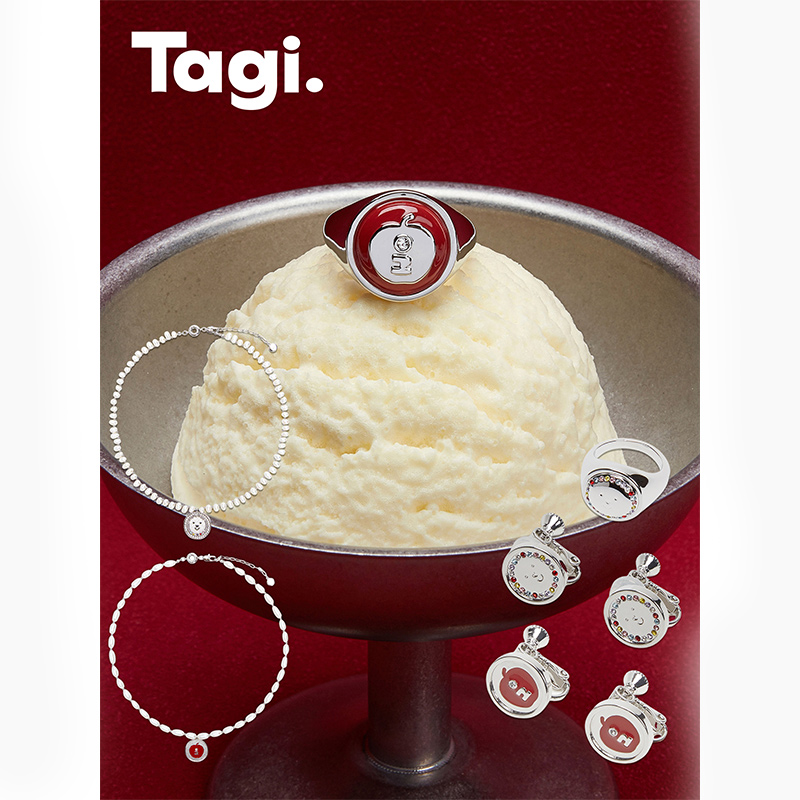 Tagi.金币珍珠项链/戒指/耳饰