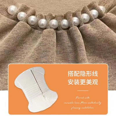 领口太低神器衣服领子大改小防走光胸口胸针暗扣免缝固定衬衫别针