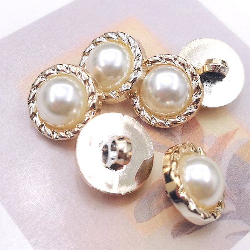 高档小香风珍珠钮扣塑料 双拼圆形精致大衣毛衣扣 女士时装扣扣子,纺织面料/辅料/配套,服装纽扣,淘宝优惠券,粉丝福利购,淘宝优惠卷
