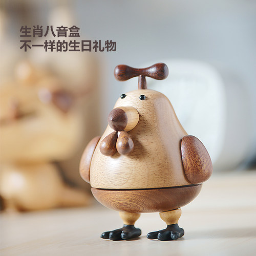 几人设计十二生肖音乐盒新款鸡