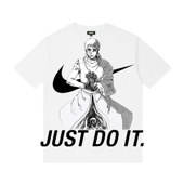 潮牌印花5分袖 ins原宿火影忍者联名t恤 2020夏装 新品 带土 男短袖