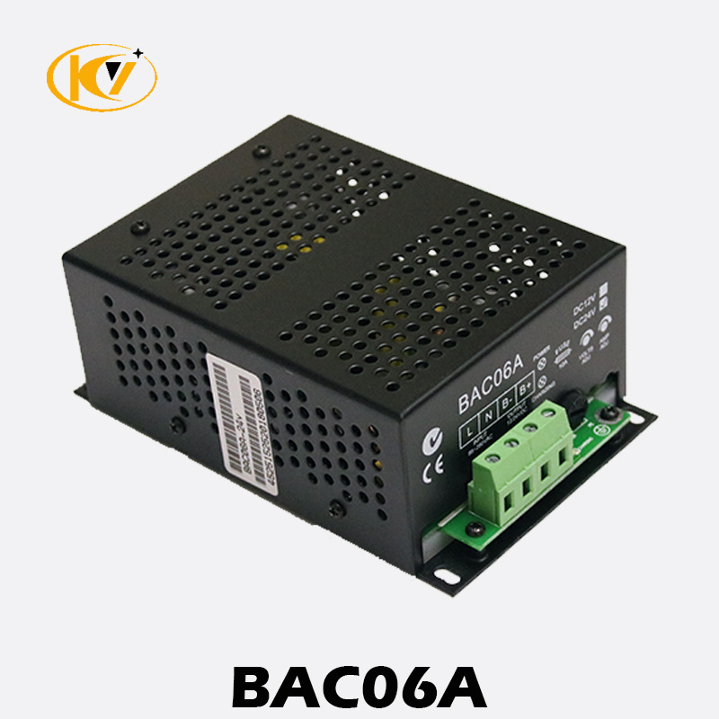 发新电机组充电器BAC06A 开关型蓄电池浮充充电器6A 12V 24V品 电子元器件市场 其它元器件 原图主图