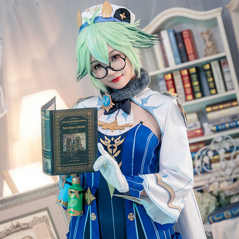 游戏原神二次元砂糖cos服西风