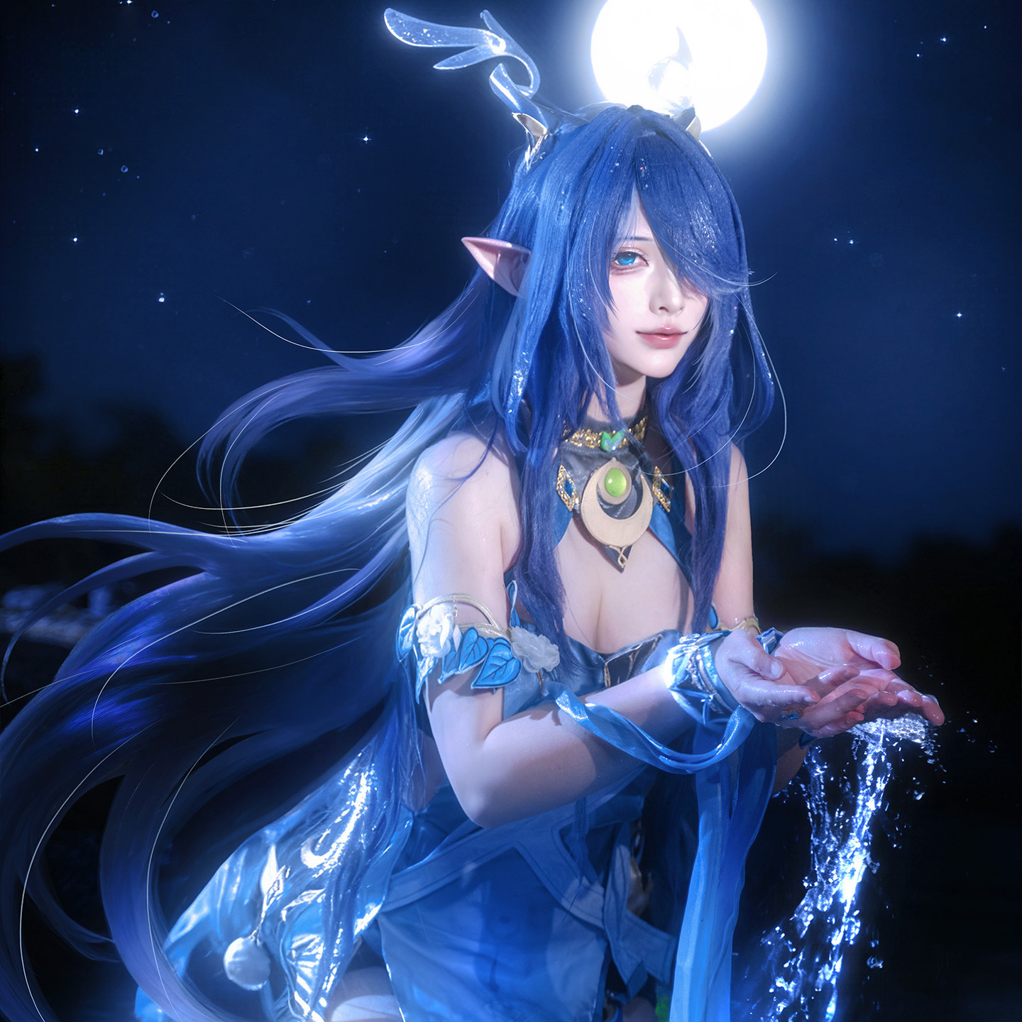 菈乌玛cos服 原神Lauma二次元动漫游戏全套cosplay漫展服装女鞋子