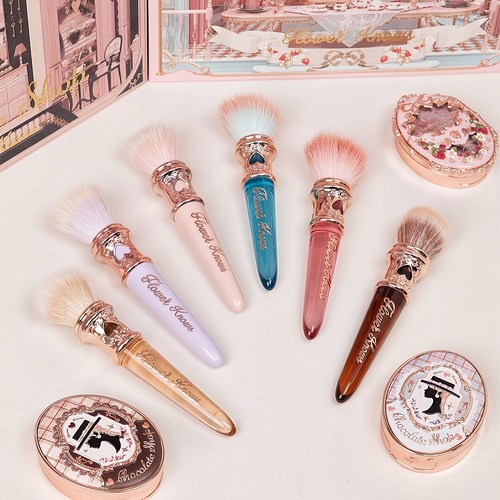 花知晓腮红刷新品腮红刷仲夏夜点刷羊毛刷云肩刷唇刷修容刷眼影刷